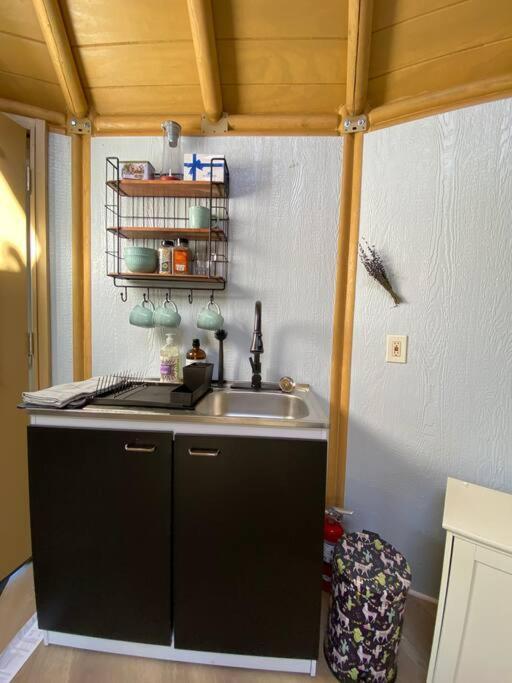 Valley CenterGlamping-Sky Dome Yurt-Tiny House-2 By Lavenders Field别墅 外观 照片